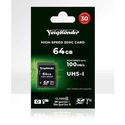 Voigtlander 64GB class 10