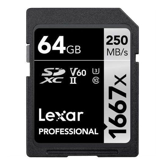 Lexar sd 64BG Silver