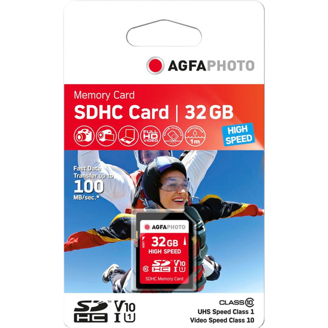 Agfa sd 32GB geheugenkaart